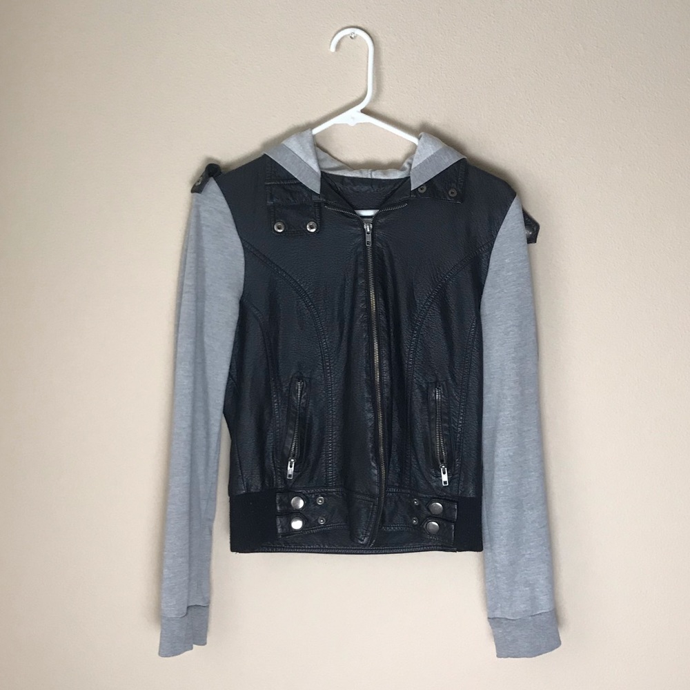 Leather jacket